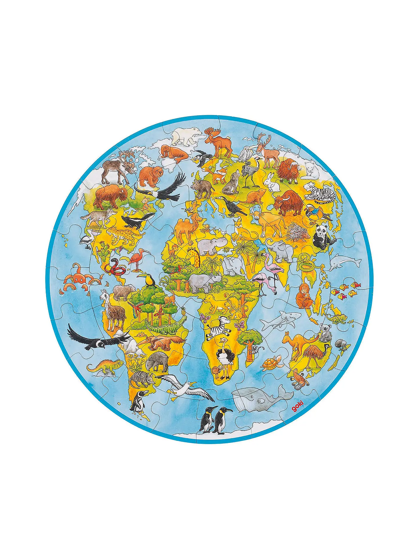 GOKI | XXL Puzzle Welt | 